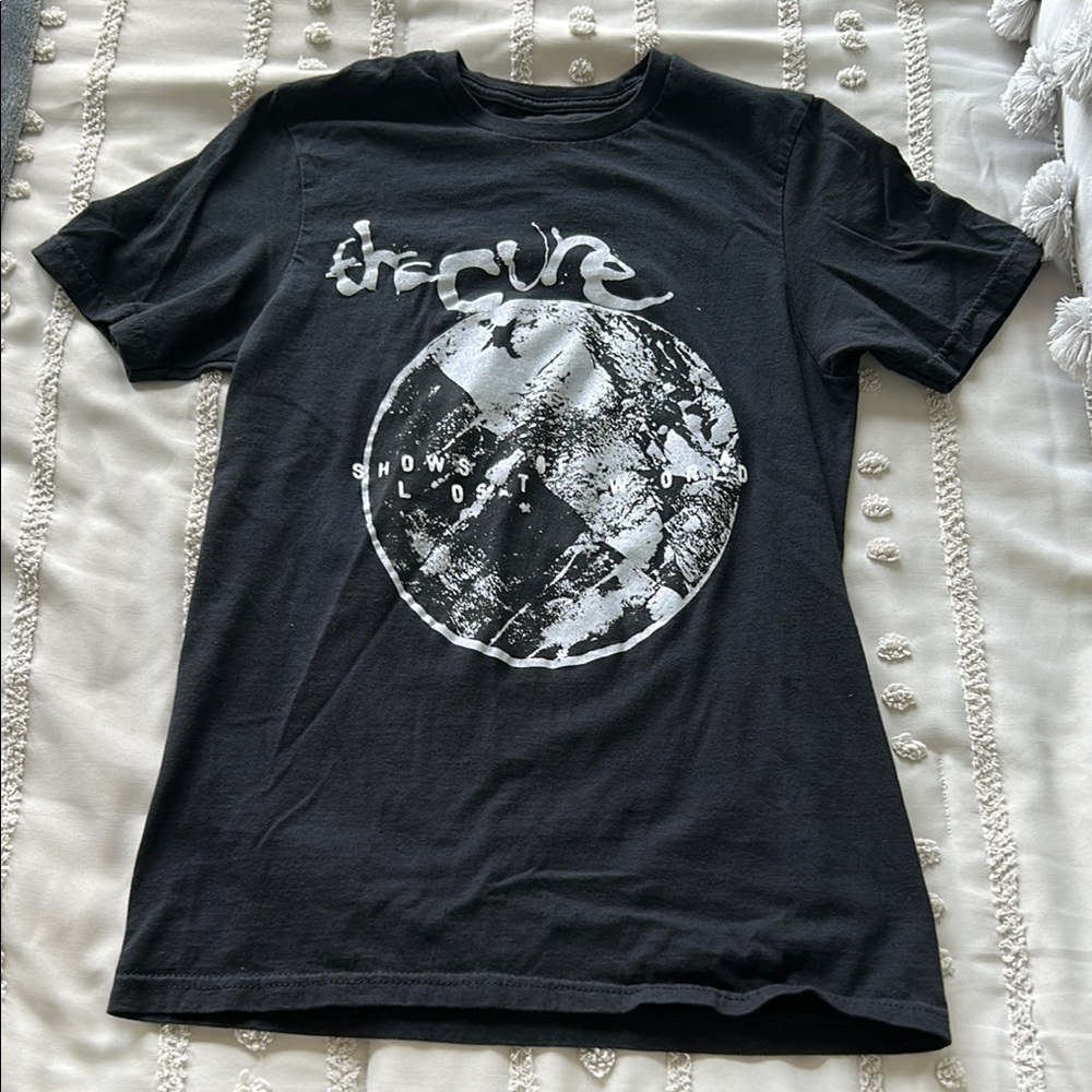 The Cure concert tshirt